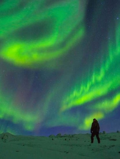 aurore boréale borealis aurora hd pôle nord