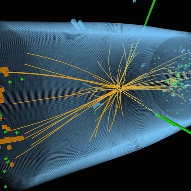 image synthèse boson higgs cern découverte collision
