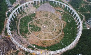 télescope fast telescope chinois en construction