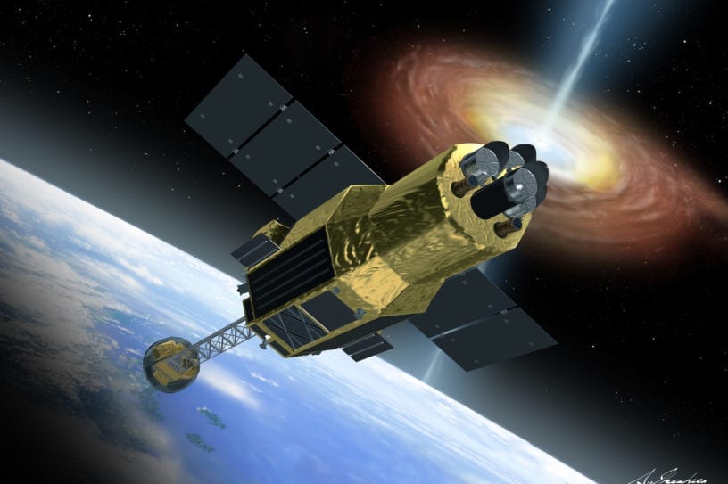 astro-h télescope spatial rayons x rayons gamma trous noirs trou noir galaxies amas de galaxies