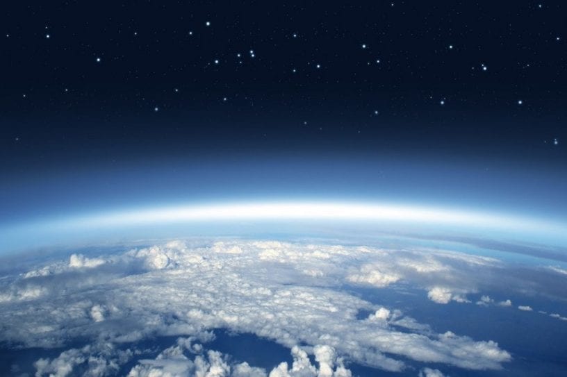 ozone couche d'ozone planète réchauffement climatique climat