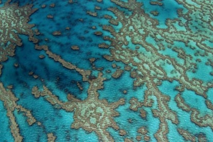 barrière de corail australie ciel photographie yann arthus bertrand home