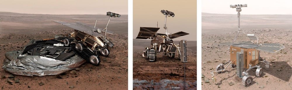 ExoMars mars esa mission exploration vie