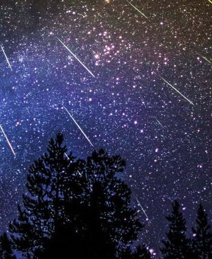 perséides juillet août été pluie de météorites météores ciel