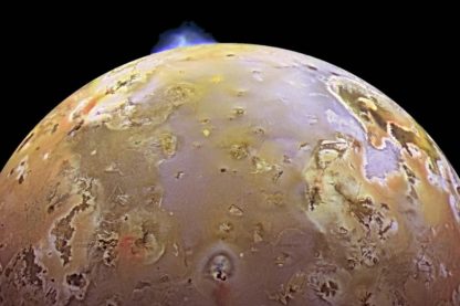 atmosphère volcanique gel io jupiter