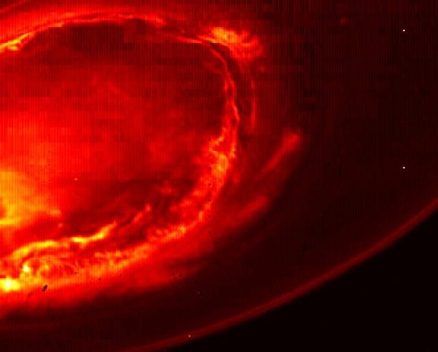 Pôle sud Jupiter poles planète Juno nasa australe