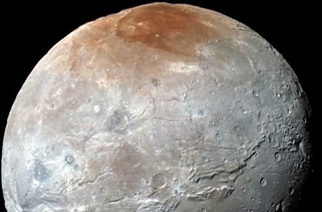 charon lune pluton rouge pole nord new horizons