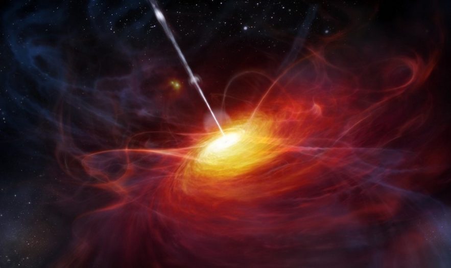 quasar univer primitif trou noir big bang