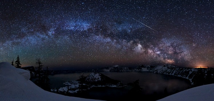 voie lactée ciel nocturne