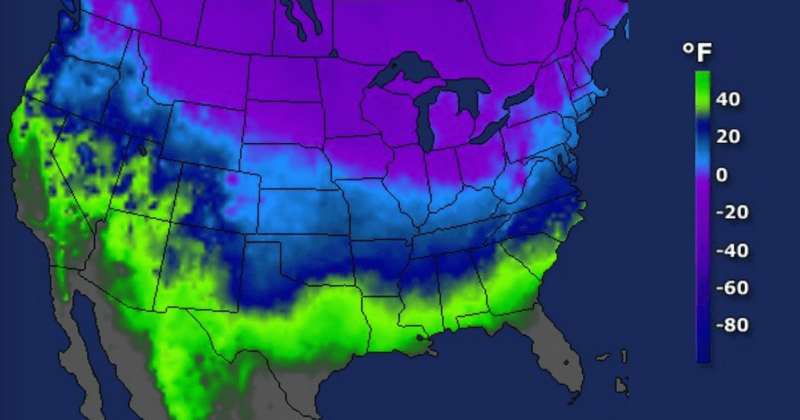 temperatures froides