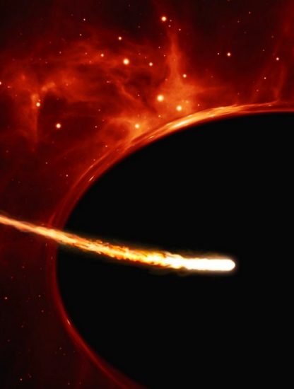 supernova explosion trou noir