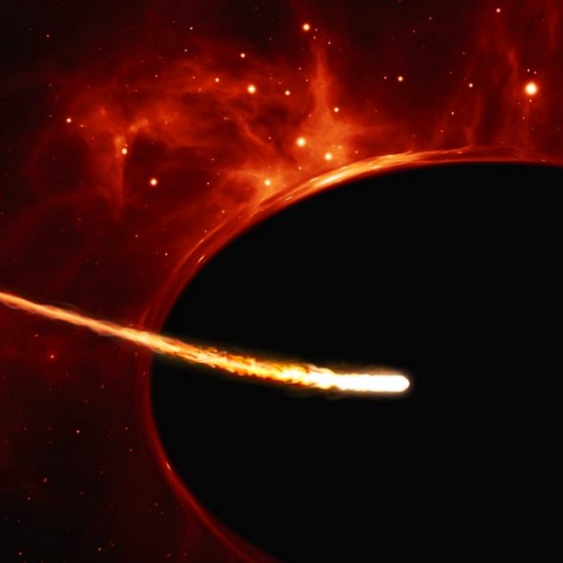 supernova explosion trou noir