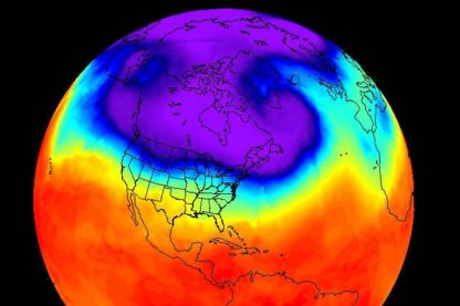 vortex polaire températures froides