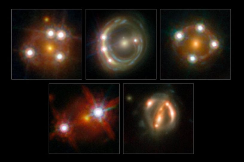 constante hubble lentilles gravitationnelles quasar