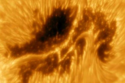 optique adaptative éruptions taches solaires