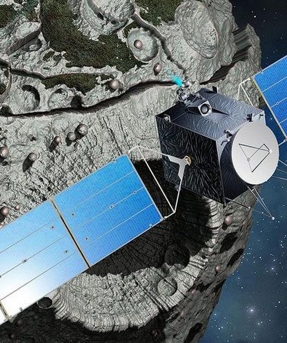 sonde psyche nasa asteroide métalique