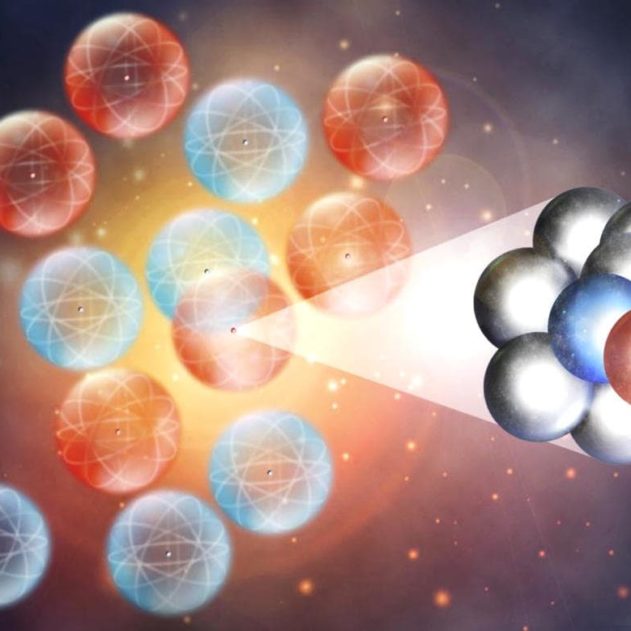 atomes nucleons nucléons protons neutrons force pauli électrostatique principe nucléaire forte