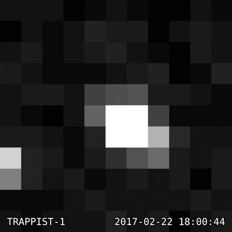 trappist-1 lumière étoile sytème stellaire
