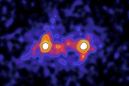 filaments de matière noire galaxie titre