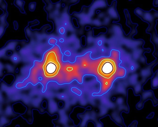 filaments de matière noire galaxie titre