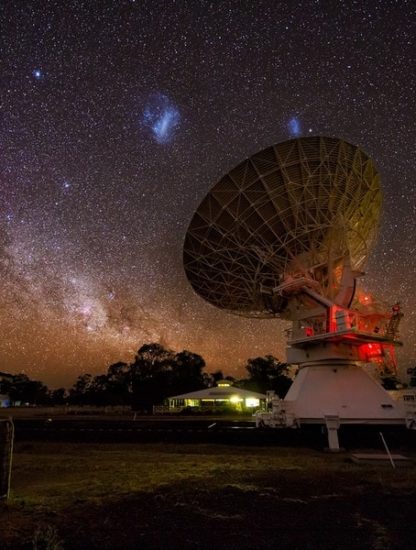 nuages de magellan courant magellanique pont magnétisme magnétique telescope-min