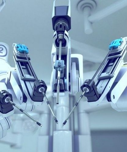 robot chirurgie medecine operation cerveau découpe foreuse