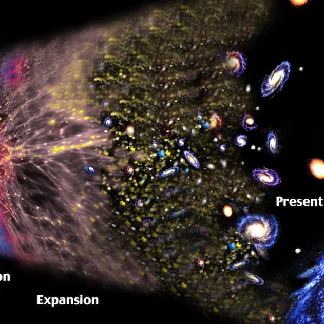 expansion univers vue artiste big bang