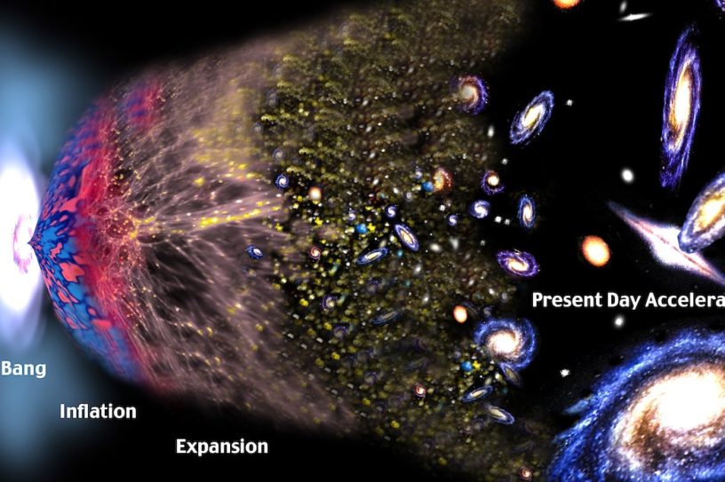 expansion univers vue artiste big bang