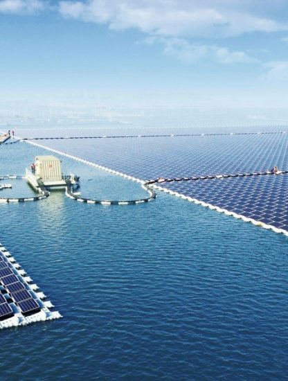 energie renouvelable solaire flottant chine