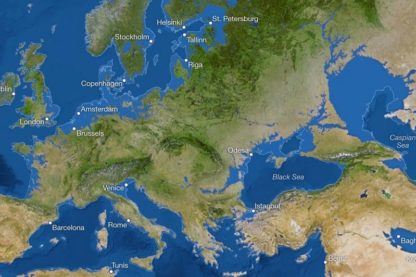 fonte glace europe terre modification