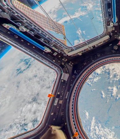 observer google street view station spatiale internationale ISS thomas pesquet espace cabine