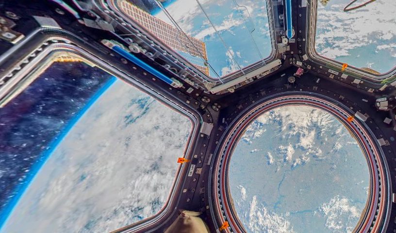 observer google street view station spatiale internationale ISS thomas pesquet espace cabine