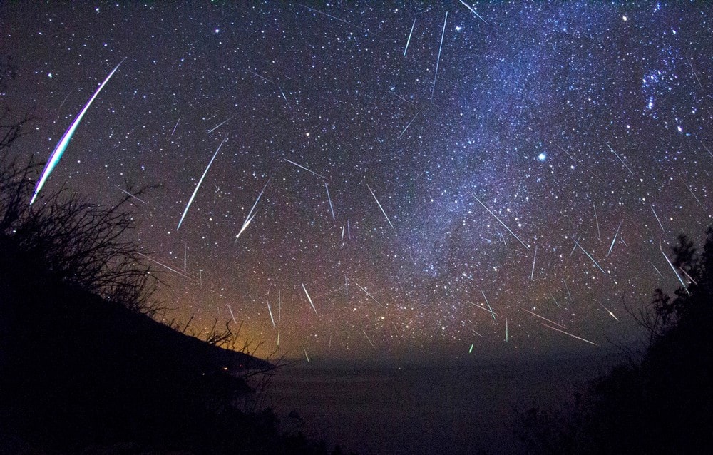 perseides meteores étoiles filantes observation ciel nocturne