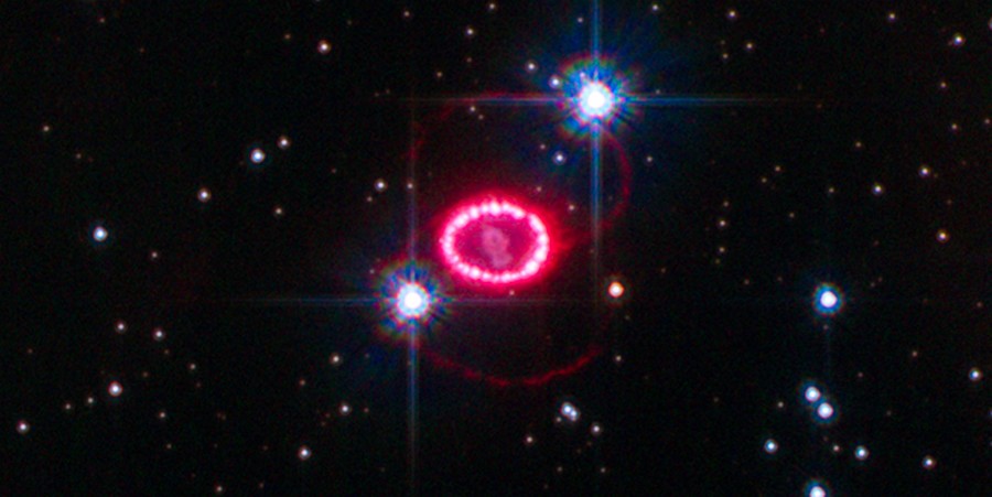 supernova 1987 nuage magellan rémanent 3d cartographie