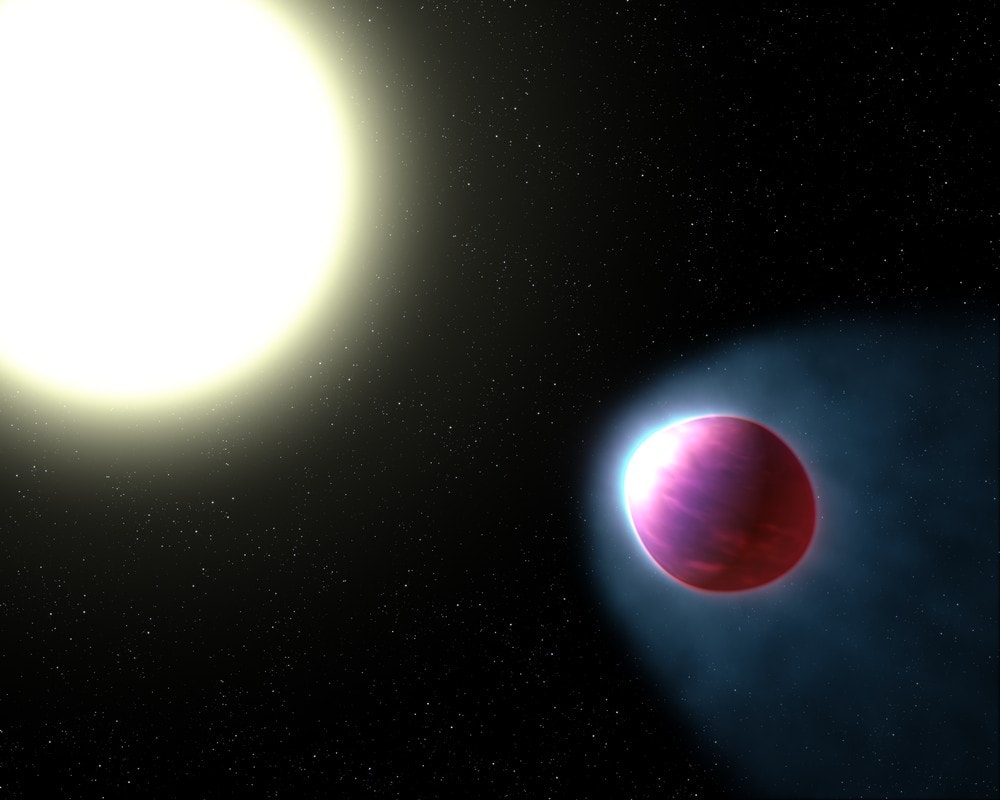 exoplanete atmosphère eau nasa
