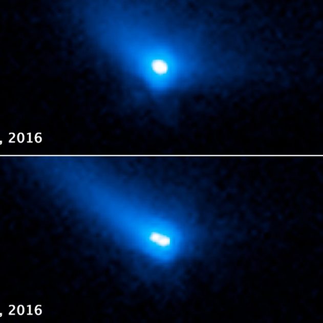 comete binaire objet stellaire hybride nasa hubble