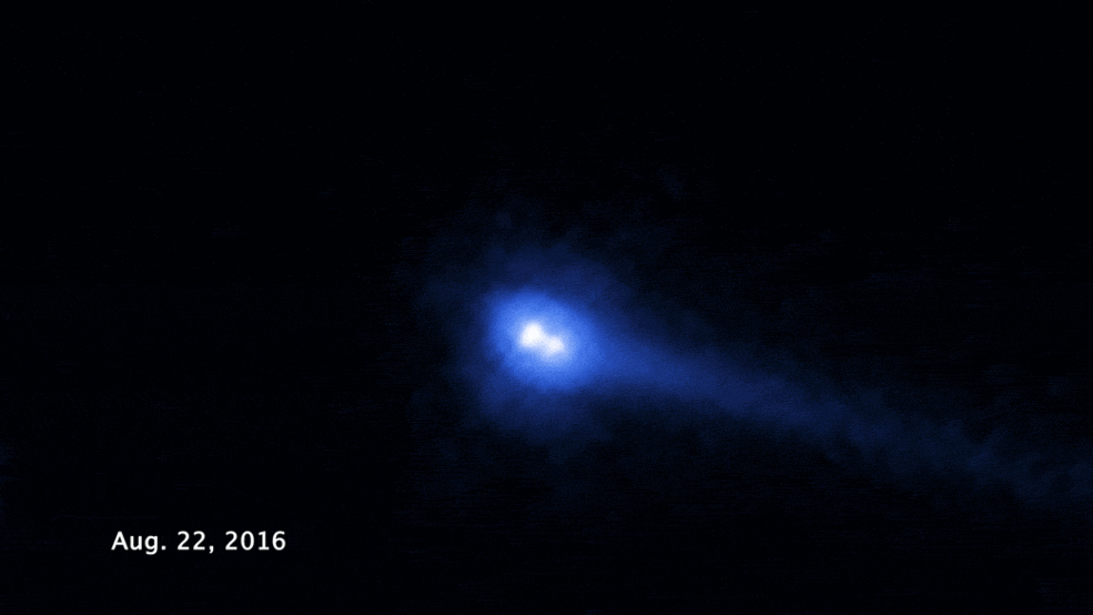 comete binaire objet stellaire hybride nasa hubble telescope