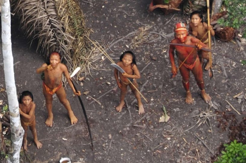 tribu amazonienne brésil brulé massacre mineur illégaux chercheurs or