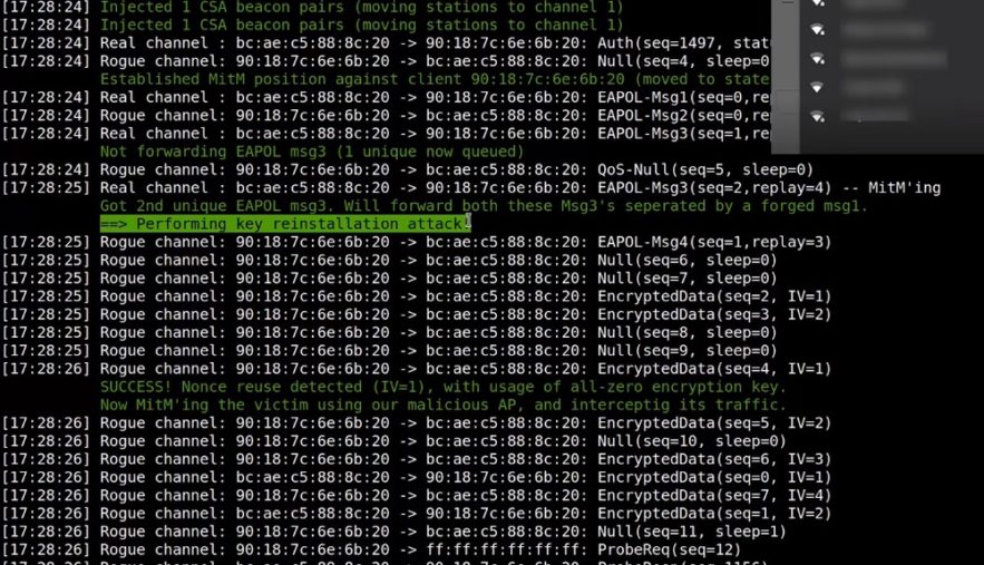 cybersecurite wifi attaque vulnerabilite faille internet protocole krack piratage