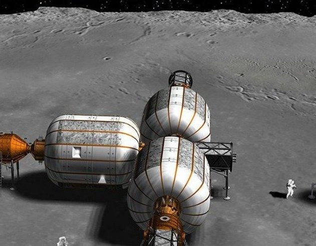 habitat module lunaire lune exploration spatiale