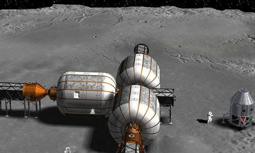 habitat module lunaire lune exploration spatiale