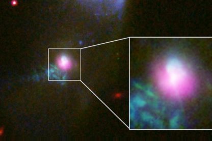 SDSSJ13541327 galaxie-bulles fermi