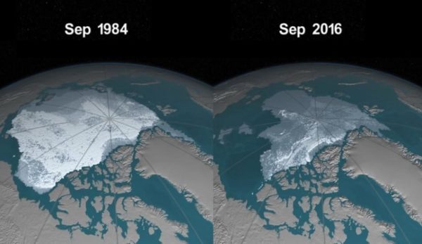 fonte glace arctique