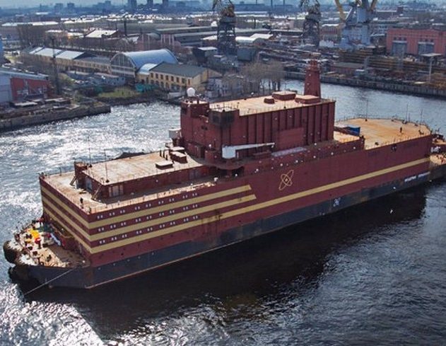 centrale nucleaire russie flottante reacteur