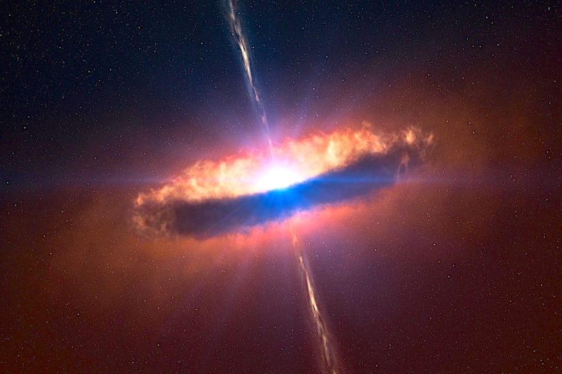 matiere manquante univers identifie quasars espace