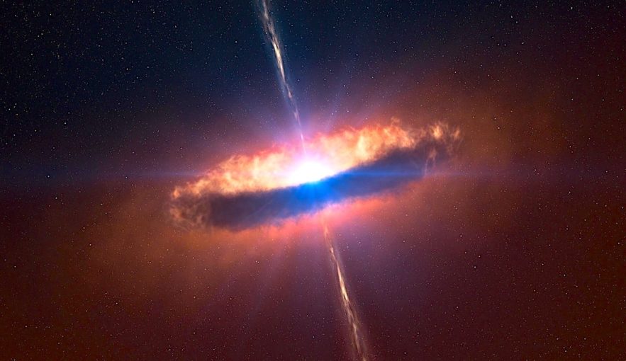 matiere manquante univers identifie quasars espace