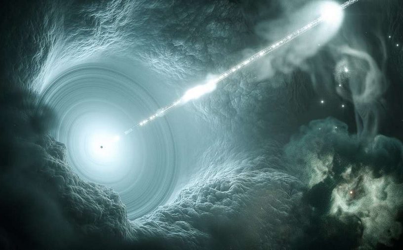 blazar neutrino rayons cosmiques