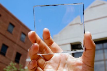 cellule solaire transparente
