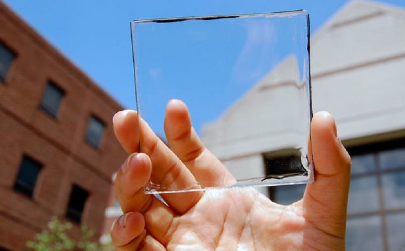 cellule solaire transparente