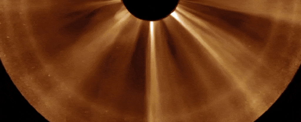 couronne solaire dynamique turbulences
